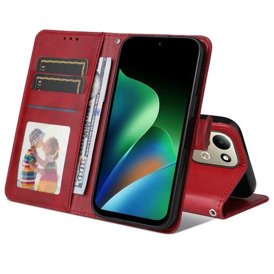 Magnet Case, Xiaomi Redmi 17, piros