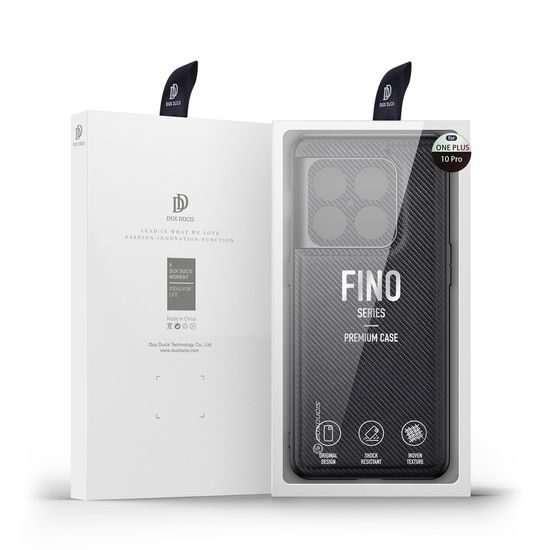 Dux Ducis Fino case, OnePlus 10 Pro, čierne