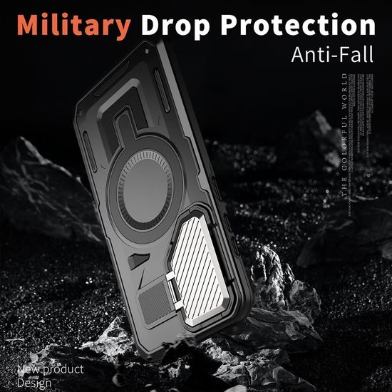 Techsuit CamVault MagSafe, Samsung Galaxy S24 Plus, μαύρο