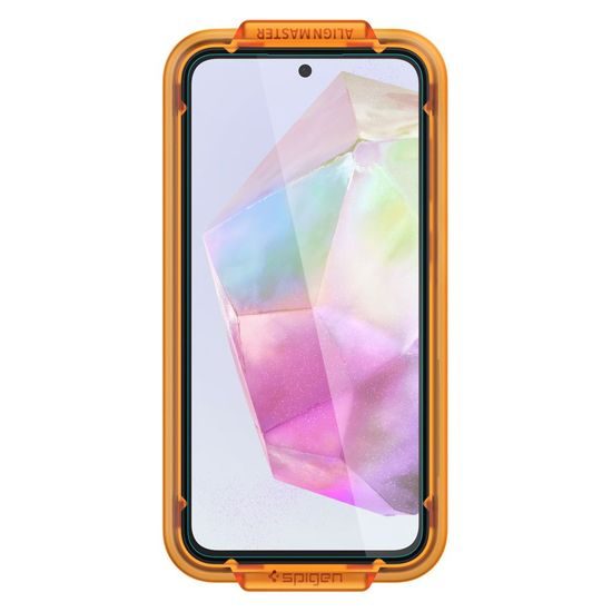 Spigen Glass ALM Glas.TR 2 darab, applikátorral, Edzett üveg, Samsung Galaxy A35 5G