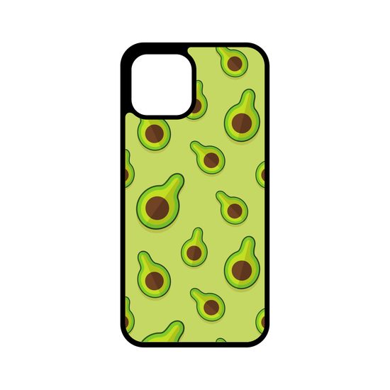 Momanio Case für iPhone 11 - Schutzhülle mit Avocado-Design - Grün