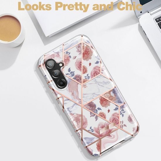 Tech-Protect Velar pouzdro, Samsung Galaxy A54 5G, marble