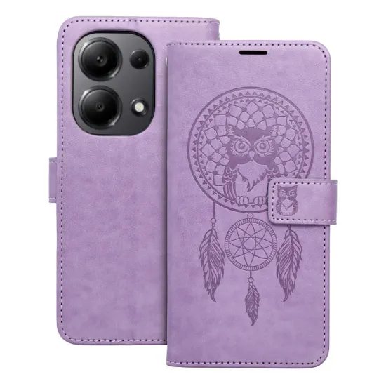 Mezzo etui, Xiaomi Redmi Note 13 Pro 4G, vzorec 1, vijolična