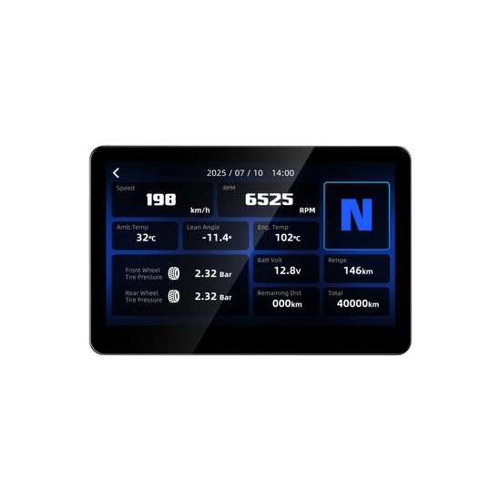 6" Trådløst display til BMW motorcykler, Apple CarPlay / Android Auto