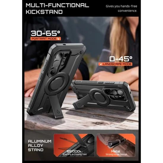 Supcase Unicorn Beetle Pro Mag MagSafe, Samsung Galaxy S26 Ultra, μαύρο
