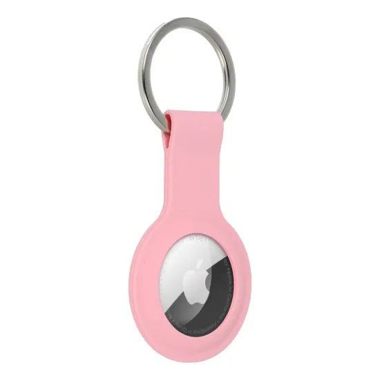 Σιλικονένιο κάλυμμα για Apple AirTag, ροζ