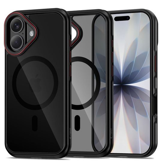 Tech-Protect MagHybrid MagSafe, iPhone 17, κόκκινο-μαύρο