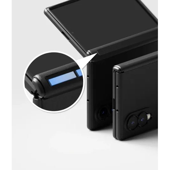 Ringke Onyx Flap Magnetic MagSafe etui, Samsung Galaxy Z Fold 8, črn