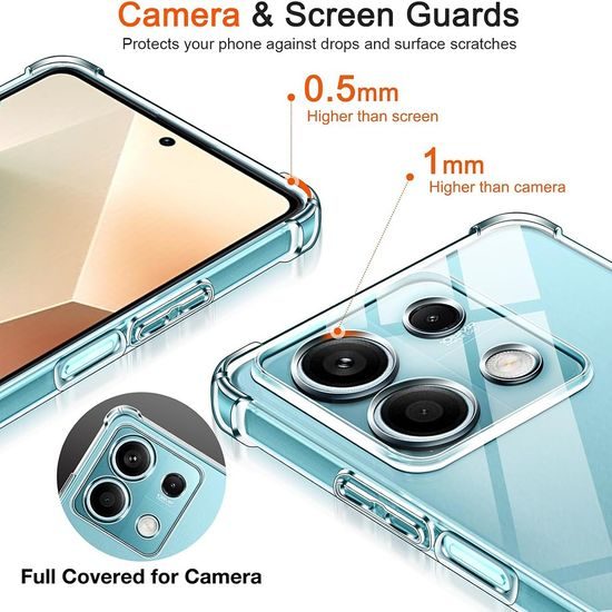 Techsuit Shockproof Διάφανη Θήκη, Xiaomi Redmi Note 14S