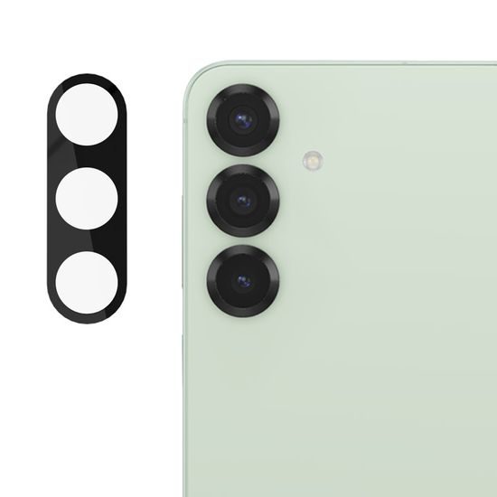 Techsuit προστατευτικό φακού κάμερας, Samsung Galaxy S25 Plus, μαύρο