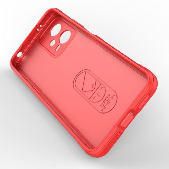 Magic Shield obal, Xiaomi Redmi Note 12 5G / Poco X5 5G, červený