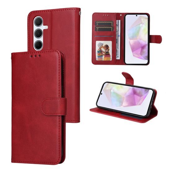 Θήκη Magnet, Samsung Galaxy A56, κόκκινη