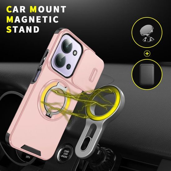 Camslide Stand Hülle, Xiaomi Redmi 15C, rosa