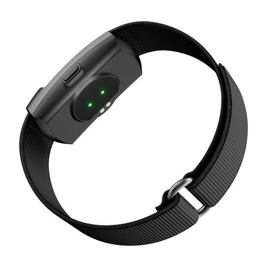 Weofly Airfit Smart Fitness Tracker ohne Display - Aktivitätstracker mit Herzfrequenzmessung und Schlafüberwachung - Schwarz