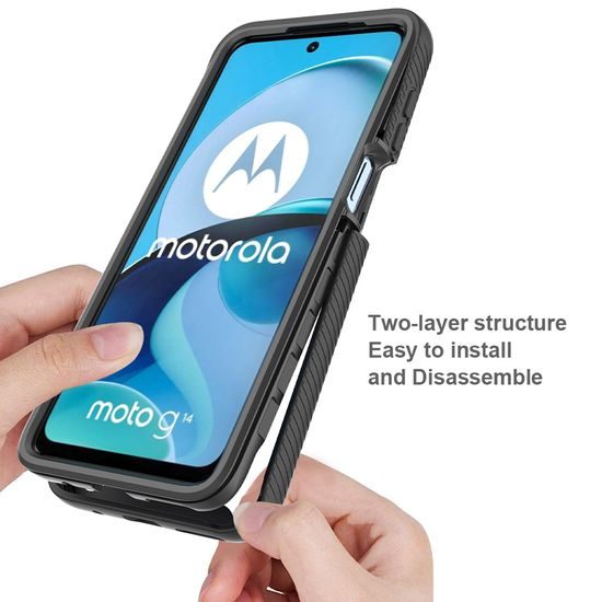 JP Defense360 κάλυμμα, Motorola Moto G14, μαύρο