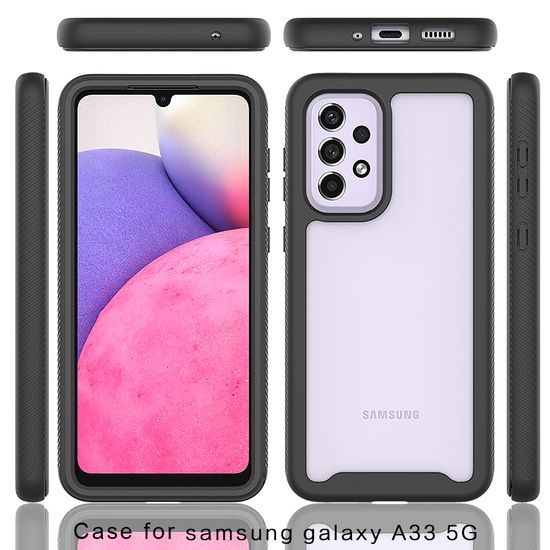 Samsung Galaxy A33 ümbris – JP Defense360 – must
