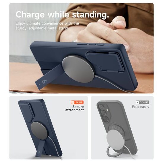 Suritch MagSafe Kickstand Camprotector θήκη Samsung Galaxy S24 Ultra, μπλε