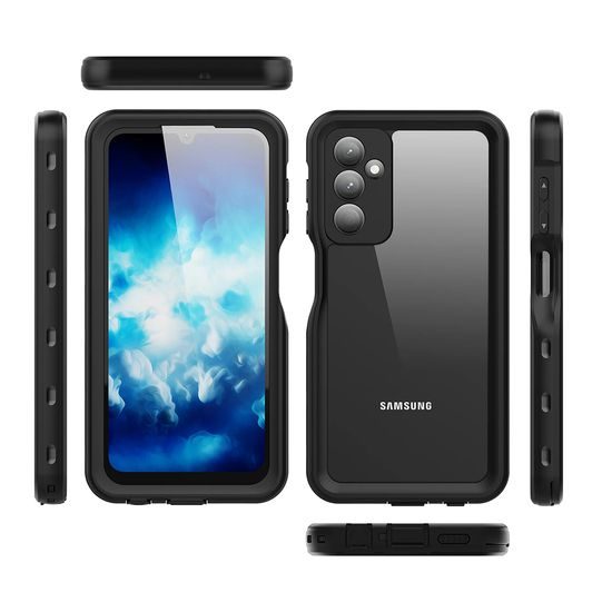 ShellBox IP68 tok, Samsung Galaxy A25 5G, fekete