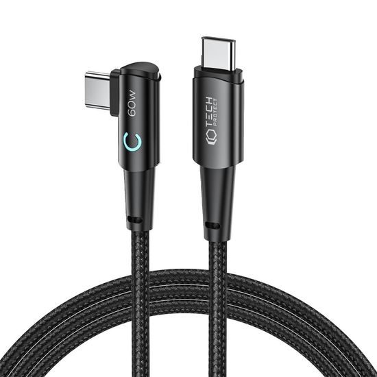 Tech-Protect UltraBoost "L" USB-C kaabel 60W / 6A 2 m – hall