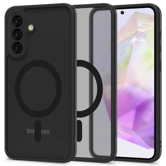 Tech-Protect MagMat MagSafe, Samsung Galaxy A36 5G, μαύρο ματ