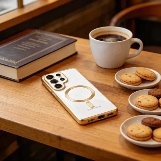 Tech-Protect MagFlex MagSafe Samsung Galaxy S26 Ultra, auriu lucios