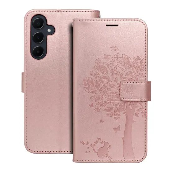 Mezzo etui, Samsung Galaxy A55 5G, vzorec 3, roza zlato