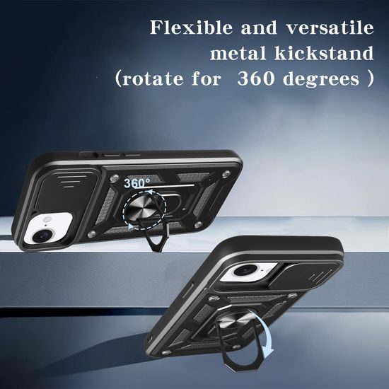 JP CamShield, iPhone 16e, μαύρο