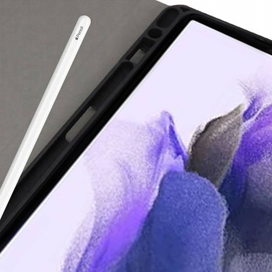 Etui z Bluetooth tipkovnico za Samsung Galaxy Tab S7 FE / S7 Plus, črn