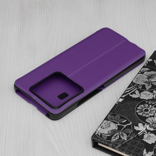 Eco Leather View Case, Xiaomi 14T Pro, fialové