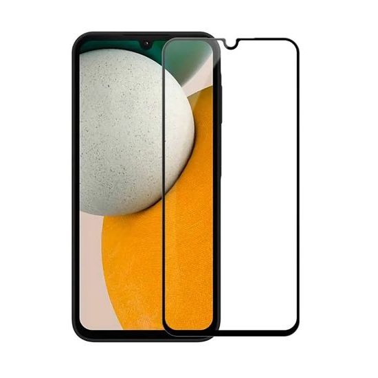 Samsung Galaxy A15 4G / A15 5G 5D Folie sticlă securizată, neagră