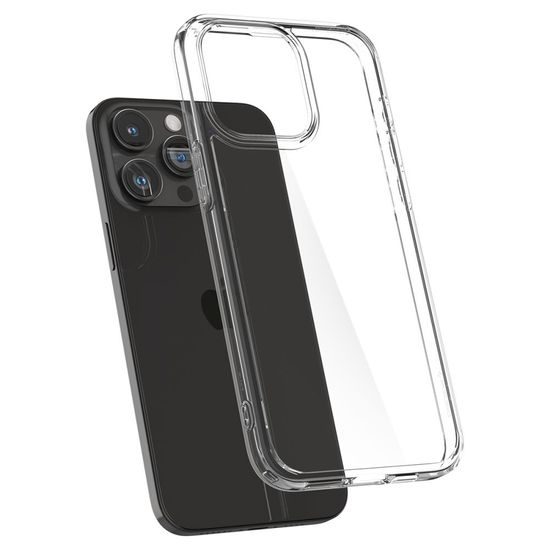 Spigen Ultra carcasă hibrid pentru mobil, iPhone 15 Pro Max, transparentă