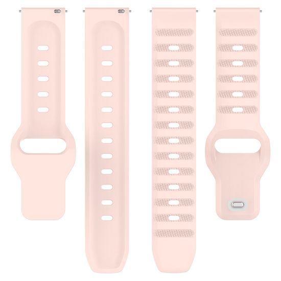 Curea de ceas Techsuit 22 mm (W050), roz