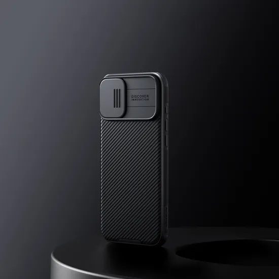 Nillkin Camshield Pro mágneses, iPhone 16, fekete