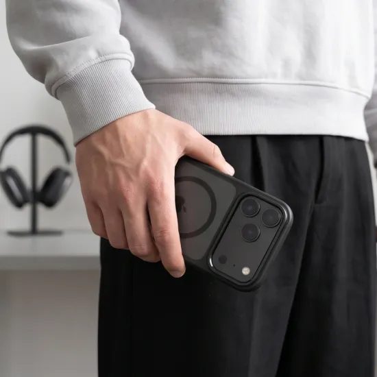 Tech-Protect MagStand MagSafe CC, iPhone 17 Pro / 18 Pro, čierny matný