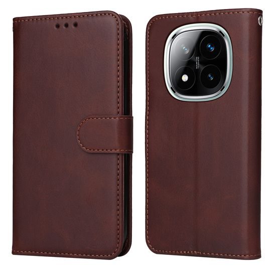 Μαγνητική Θήκη, Xiaomi Redmi Note 14 Pro 4G, καφέ