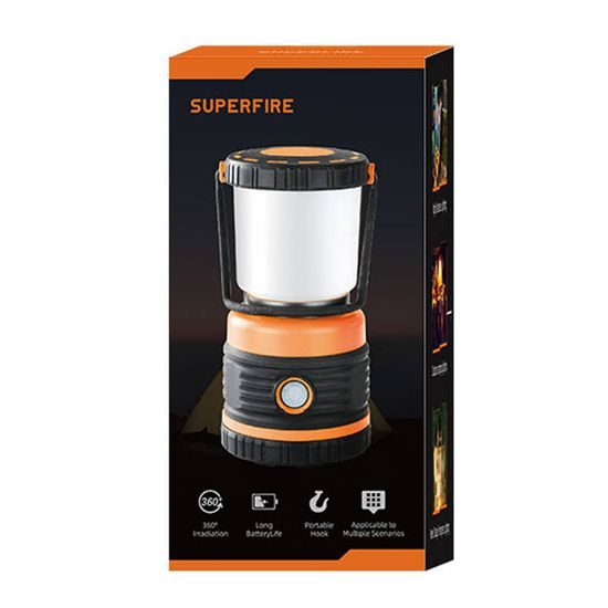 Superfire T39 Kempingová lampa, 12W, 850lm