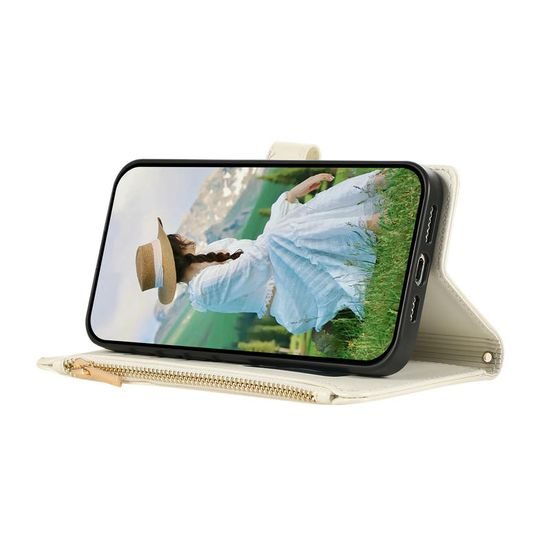 Θήκη Glamour, Samsung Galaxy S24 Plus / S25 Plus, λευκή