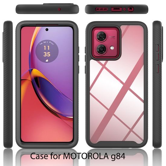 JP Defense360 etui, Motorola Moto G84, črn