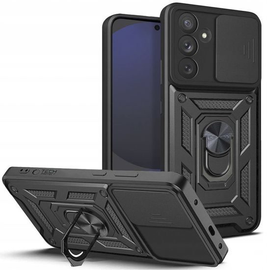 Tech-Protect CamShield Pro Samsung Galaxy S24 FE, čierny