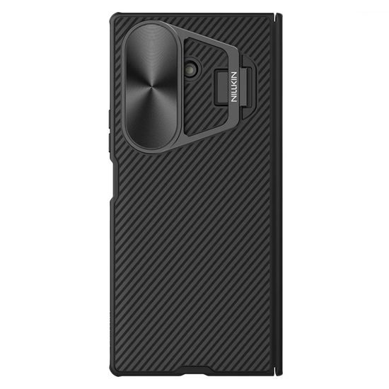 Samsung Galaxy Z Fold 7 aizsargvāciņš – Nillkin CamShield Prop Magnetic Metal Lens – melns