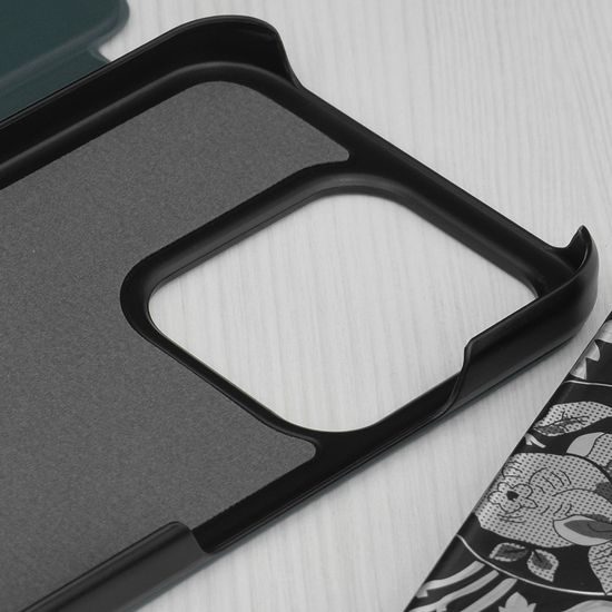 Eco Leather View Case, Xiaomi Redmi 15C 4G / 5G / Poco C85 4G, πράσινο