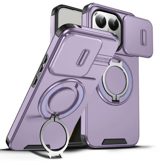 Θήκη Camslide Stand, Xiaomi 15T, μωβ