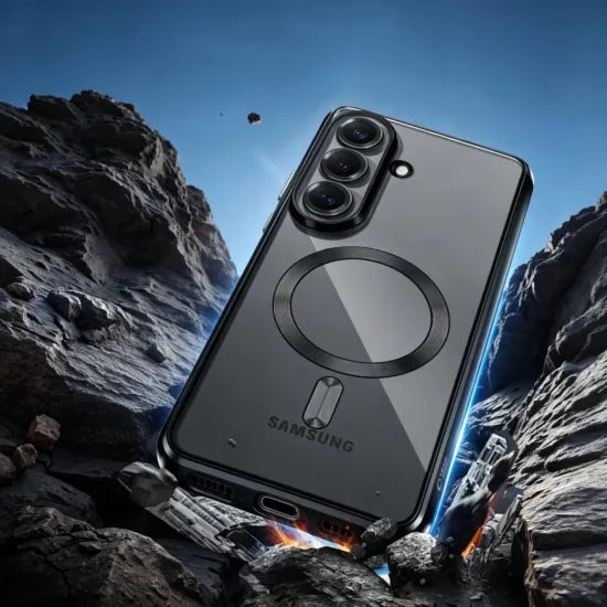 Tech-Protect MagFlex MagSafe Samsung Galaxy A37 5G, γυαλιστερό μαύρο