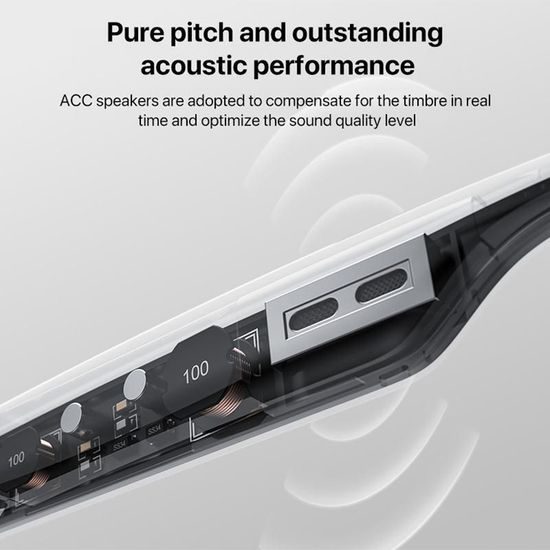 Yesido Έξυπνα Μουσικά Γυαλιά (IO35), μαύρα