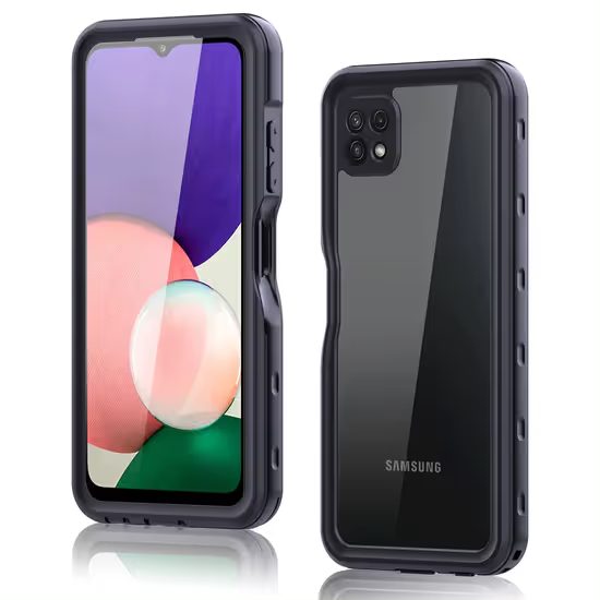 ShellBox IP68 tok, Samsung Galaxy A22 5G, fekete