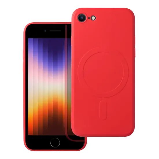 Obal Silicone Mag Cover, iPhone 7 / 8 / SE 2020 / SE 2022, červený