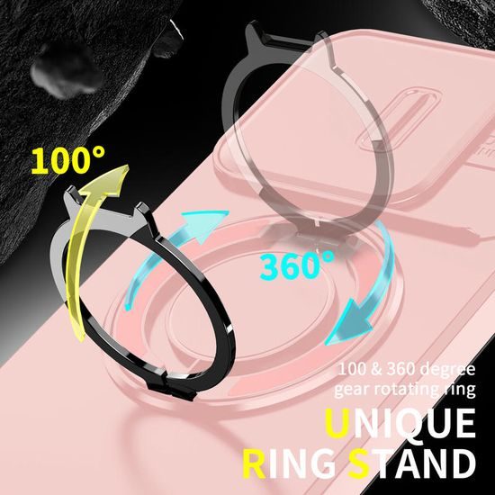 Θήκη Camslide Stand, Xiaomi 15T, ροζ