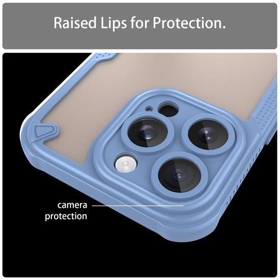 Θήκη ArmorShield Hybrid, iPhone 16 Pro, μπλε