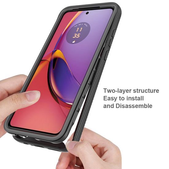 JP Defense360 etui, Motorola Moto G84, črn