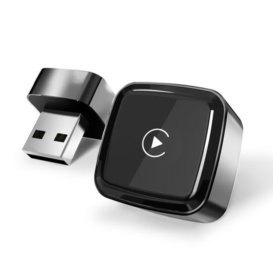 Ασύρματος Προσαρμογέας για CarPlay και Android Auto, Plug & Play, Αλουμίνιο, CA29